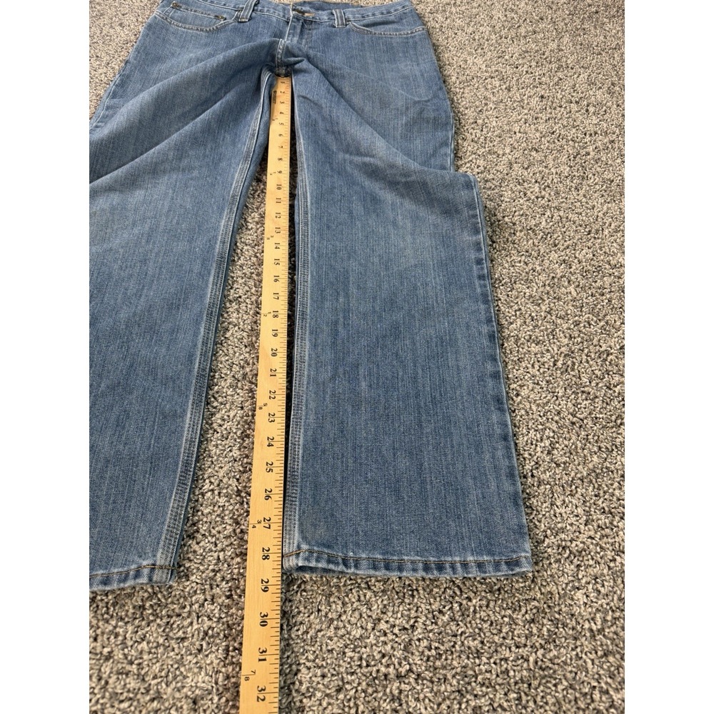 Carhartt Men's Holter Relaxed Fit Jeans Size 34x30 Blue Workwear - Picture 10 of 12